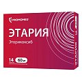 Купить этария, таблетки, покрытые пленочной оболочкой 60мг, 14 шт в Павлове