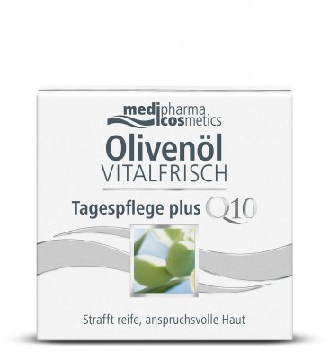 Купить медифарма косметик (medipharma cosmetics) olivenol vitalfrisch крем для лица дневной против морщин, 50мл в Павлове