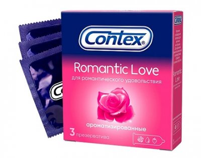Купить contex (контекс) презервативы romantic love ароматические 3шт в Павлове