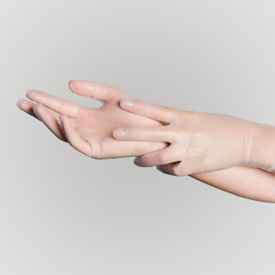 Купить перчатки sf gloves диагностические виниловые нестерильные неопудрен размер l, 50 пар, прозрачные в Павлове