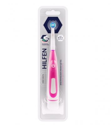 Купить хилфен (hilfen) электрическая зубная щетка мягкая розовая артикул r2020 в Павлове