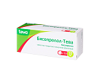 Купить бисопролол-тева, таблетки, покрытые пленочной оболочкой 10мг, 50 шт в Павлове