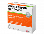 Купить дротаверин велфарм, раствор для внутривенного и внутримышечного введения 20мг/мл, ампулы 2мл, 10 шт в Павлове