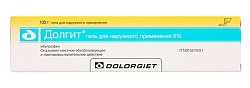 Купить долгит, гель для наружного применения 5%, туба 100г в Павлове