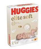 Купить huggies (хаггис) подгузники elitesoft 2, 4-6кг 82 шт в Павлове