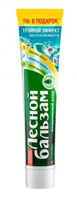 Купить лесной бальзам зубная паста тройной эффект экстрасвежесть 150мл в Павлове
