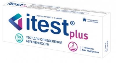 Купить тест для определения беременности itest (итест) plus, 2 шт в Павлове