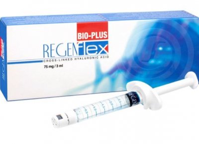 Купить regenflex bio-plus (регенфлекс био-плюс) протез синовиальной жидкости, 2.5%, 75мг/3 мл, раствор для внутрисуставного введения, шприц 3 мл, 1 шт. в Павлове
