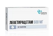 Купить леветирацетам, таблетки, покрытые пленочной оболочкой 500мг, 30 шт в Павлове