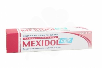 Купить мексидол дент (mexidol dent) зубная паста актив, 65г в Павлове