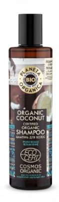 Купить planeta organica (планета органика) organic coconut шампунь для волос, 280мл в Павлове