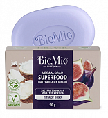 Купить biomio (биомио) bio-soap superfood мыло натуральное с экстрактом инжира и баттером кокоса 90 г в Павлове