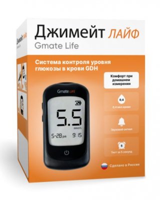 Купить глюкометр gmate life (джимейт лайф), комплект в Павлове
