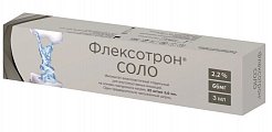Купить флексотрон соло, имплантант вязкоэластиный стерильный для внутрисуставных инъекций 2,2%, 22мг/мл, шприц 3мл в Павлове