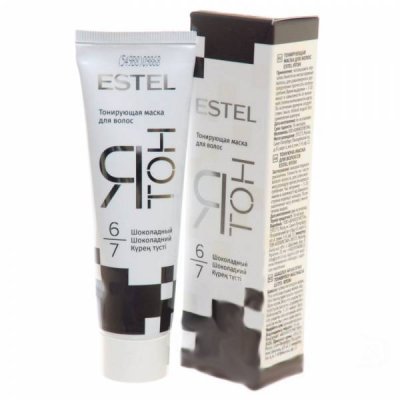 Купить estel (эстель) маска для волос тонирующая ятон 60 мл тон 6/7 шоколад в Павлове