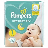 Купить pampers new baby (памперс) подгузники 1 ньюборн 2-5кг, 27шт в Павлове