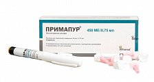 Купить примапур, раствор для подкожного введения 33мкг/0,75мл, шприц-ручка, 1 шт в Павлове