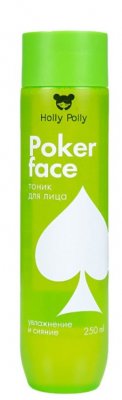 Купить holly polly (холли полли) poker face тоник для лица увлажнение и сияние, 250мл в Павлове