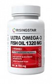 Купить risingstar омега-3 жирные кислоты высокой концентрации для длетей и взрослых, капсулы 790мг, 60 шт бад в Павлове