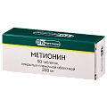 Купить метионин, таблетки покрытые оболочкой 250мг, 50 шт в Павлове