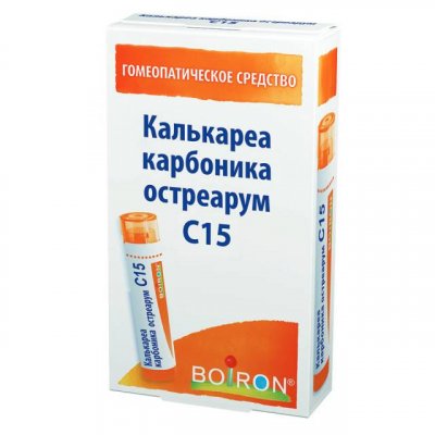 Купить калькареа карбоника остреарум, с15 гранулы гомеопатические, 4г в Павлове