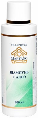 Купить виллафита (villaphyta) шампунь для волос с алоэ, 200мл в Павлове