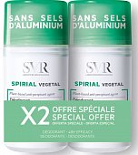 Купить svr spirial (свр) набор: дезодорант-антиперспирант растительный, 50 мл х 2 шт в Павлове