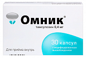 Купить омник, капсулы с модифицированным высвобождением 0,4мг, 30 шт в Павлове