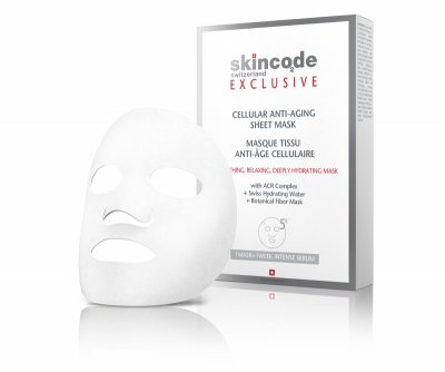 Купить скинкод эксклюзив (skincode exclusive) маска для лица антивозрастная клеточная 20мл 5шт в Павлове