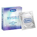 Купить durex (дюрекс) презервативы invisible extra lube, 3шт в Павлове