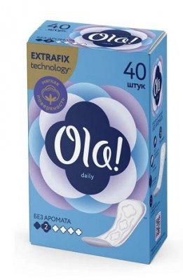 Купить ola! (ола) прокладки ежедневные daily, 40 шт в Павлове