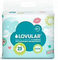 Lovular (Ловулар) пеленки впитывающие детские, размер 60х40см, 25шт