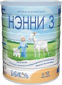 Купить нэнни 3 смесь на основе натурального козьего молока с пребиотиками с 12 месяцев, 800г в Павлове