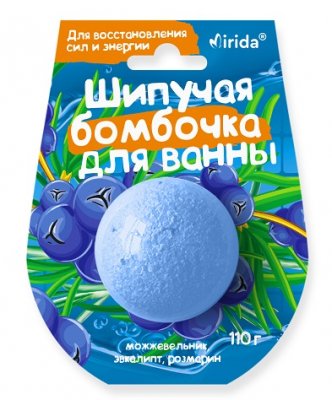 Купить мирида (mirida), бомбочка для ванны для восстановления сил и энергии, 110г в Павлове