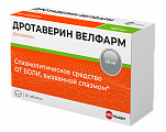 Купить дротаверин велфарм, таблетки 40мг, 50 шт в Павлове
