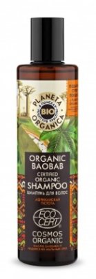 Купить планета органика (planeta organica) organic baobab шампунь для волос, 280мл в Павлове