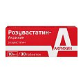 Купить розувастатин-акрихин, таблетки, покрытые пленочной оболочкой 10мг, 30 шт в Павлове