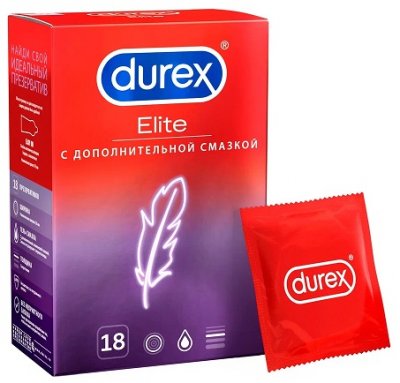 Купить durex (дюрекс) презервативы elite 18шт в Павлове