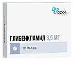 Купить глибенкламид, таблетки 3,5мг, 120 шт в Павлове