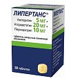 Купить липертанс, таблетки, покрытые пленочной оболочкой 5мг+20мг+10мг, 30 шт в Павлове