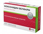 Купить моксонидин велфарм, таблетки покрытые пленочной оболочкой 0,4 мг, 30 шт в Павлове