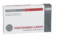 Купить моксонидин-алиум, таблетки покрытые пленочной оболочкой 0,4мг, 60 шт в Павлове