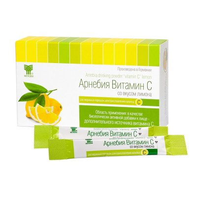 Купить арнебия витамин с порошок для приема внутрь со вкусом лимона пакет 5г, 20 шт бад в Павлове
