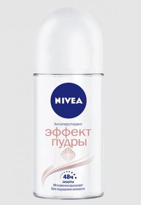 Купить nivea (нивея) дезодорант шариковый део эффект пудры, 50мл в Павлове