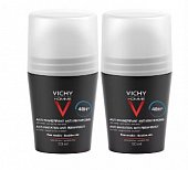 Купить vichy номме (виши) дезодорант шариковый для чувствительной кожи 48 часов 50мл 2 шт в Павлове