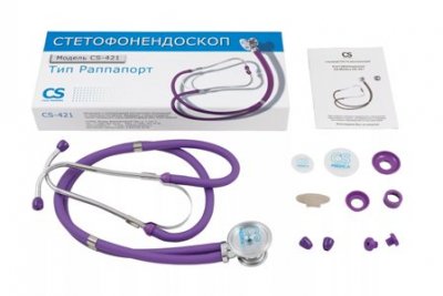 Купить стетофонендоскоп cs medica cs-421 (фиолет) в Павлове