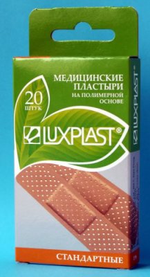 Купить luxplast (люкспласт) пластырь полимерный телесный 19 х 72мм, 20 шт в Павлове