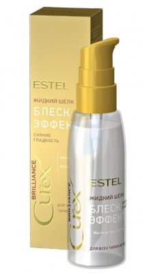 Купить estel (эстель) жидкий шелк для всех типов волос curex brilliance 100 мл в Павлове