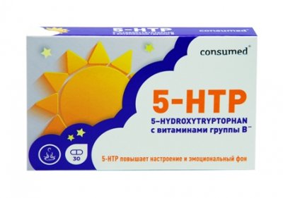 Купить комплекс 5-гидрокситриптофан и витамины группы в консумед (consumed), капсулы 500мг, 30 шт бад в Павлове