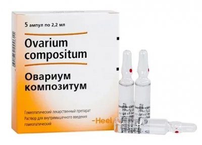 Купить овариум композитум, раствор для внутримышечного введения гомеопатический 2,2мл, ампулы 5шт в Павлове